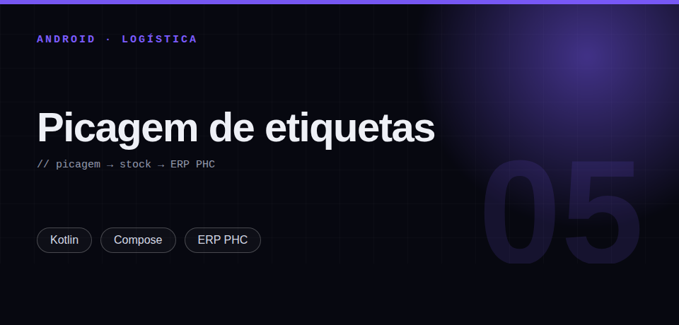 Picagem de etiquetas - miniatura