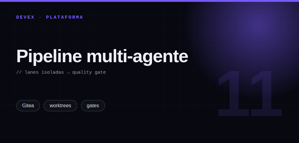 Pipeline multi-agente - miniatura